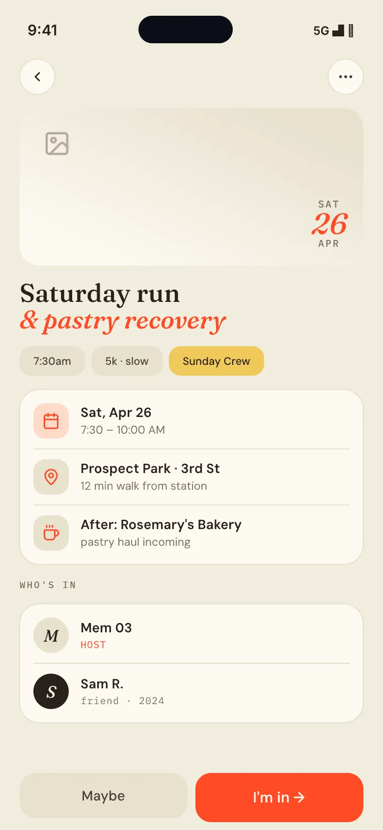 Event Detail